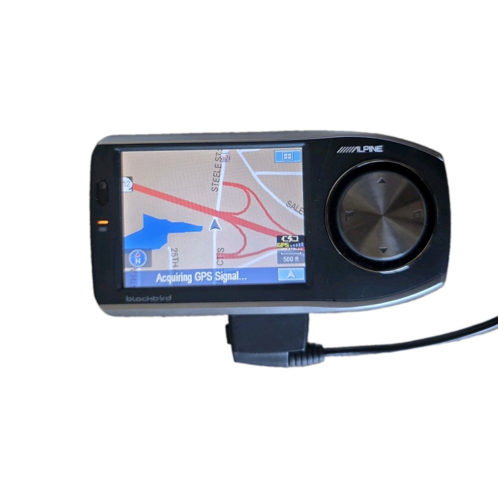 ALPINE BLACKBIRD PMD-B100T Portable Navigation System GPS W. Box & P. supply